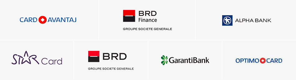Card Avantaj / BRD Finance / Alpha Bank / Optimo Card / Star Card / BRD / Garanti Bank